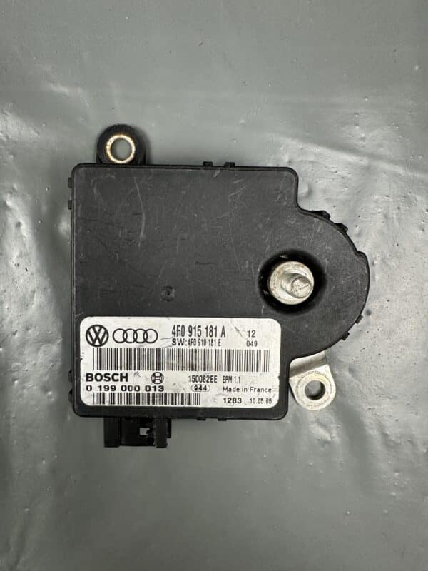 4E0915181A / 0199000013 Audi A8 S8 D3 4E Battery Energy Management Module – OEM Used & Tested