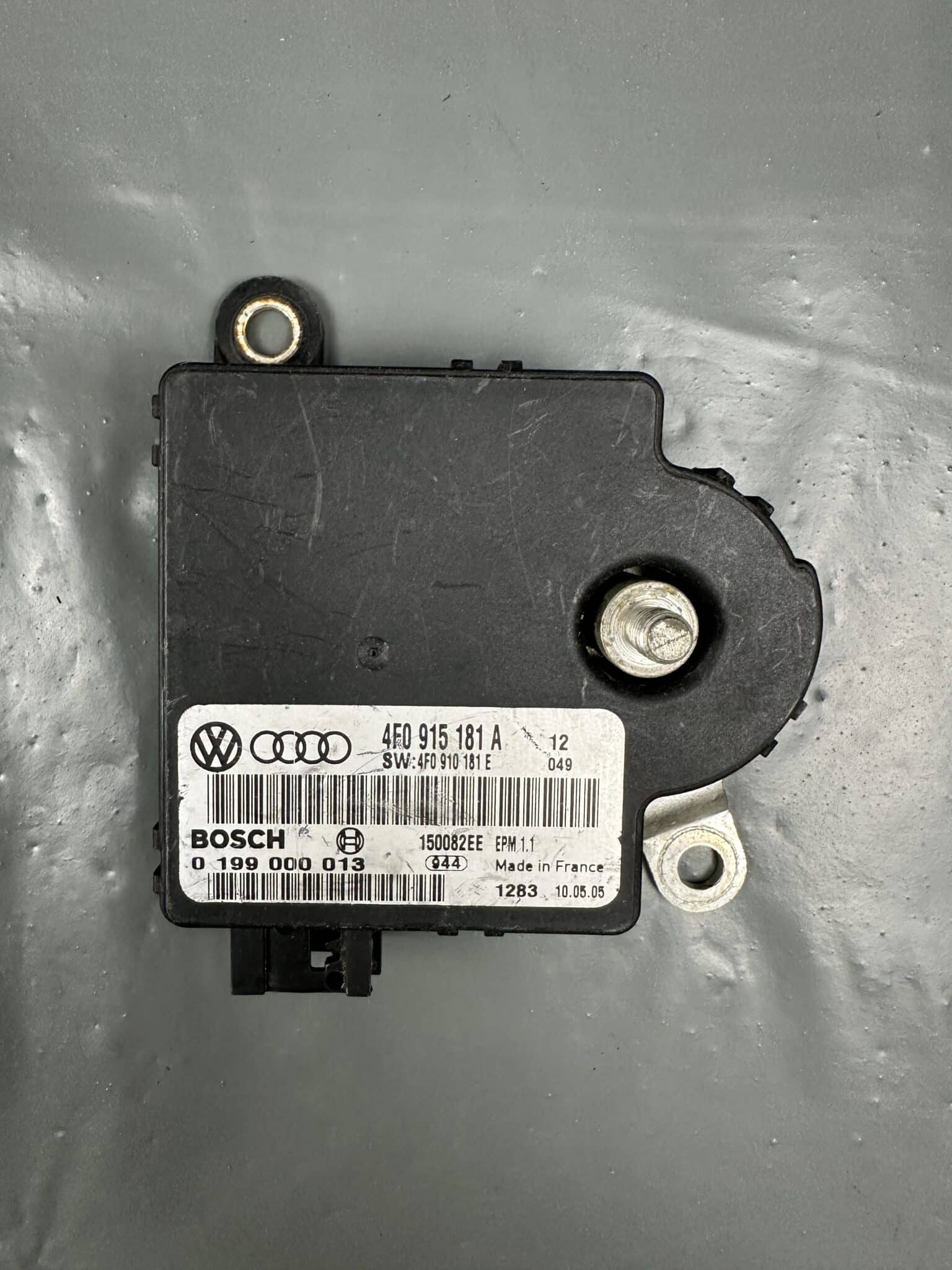 4E0915181A / 0199000013 Audi A8 S8 D3 4E Módulo de Gestión de Energía de Batería – Original Usado y Probado