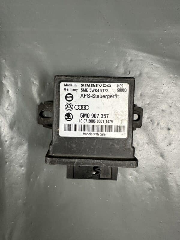 5M0907357 / 5WK49172 VW Golf 5 Passat B6 Seat Leon AFS Xenon Headlight Control Module – OEM Used & Tested