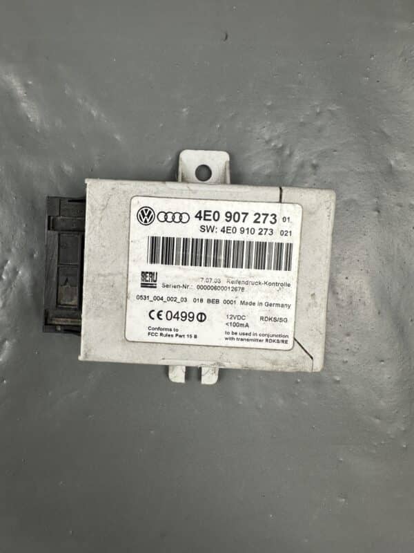 4E0907273 / 4E0910273 Audi A8 S8 D3 4E Beru TPMS Control Unit – OEM Used & Tested