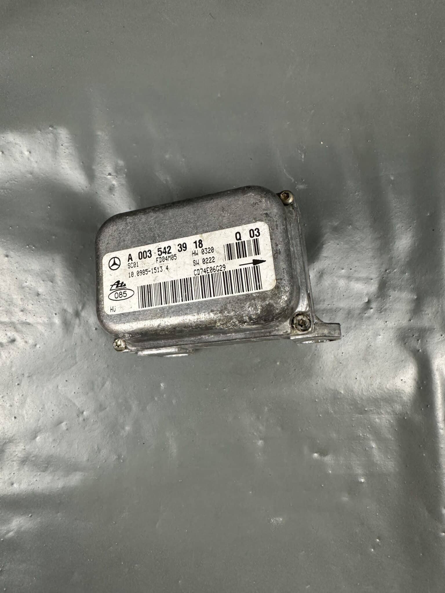A0035423918 Mercedes ATE ESP Yaw Rate Sensor – OEM Used & Tested