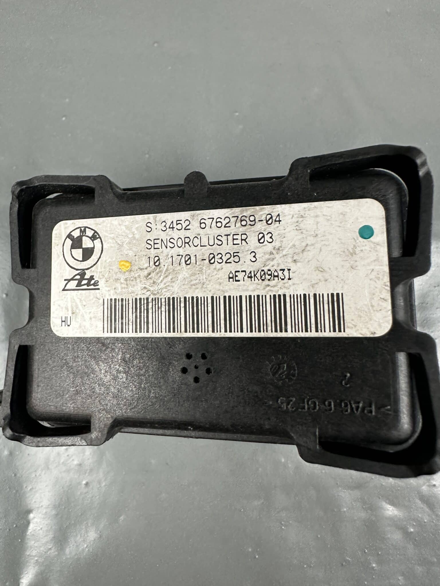 34526762769 BMW 1 E87 3 E90 E92 5 E60 6 E63 ATE DSC Yaw Rate Sensor – OEM Used & Tested