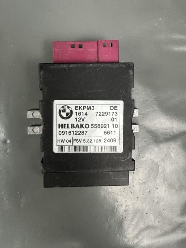 16147229173 / 7229173 BMW E87 E90 E92 E60 X5 E70 EKPM3 Fuel Pump Module – OEM Used & Tested