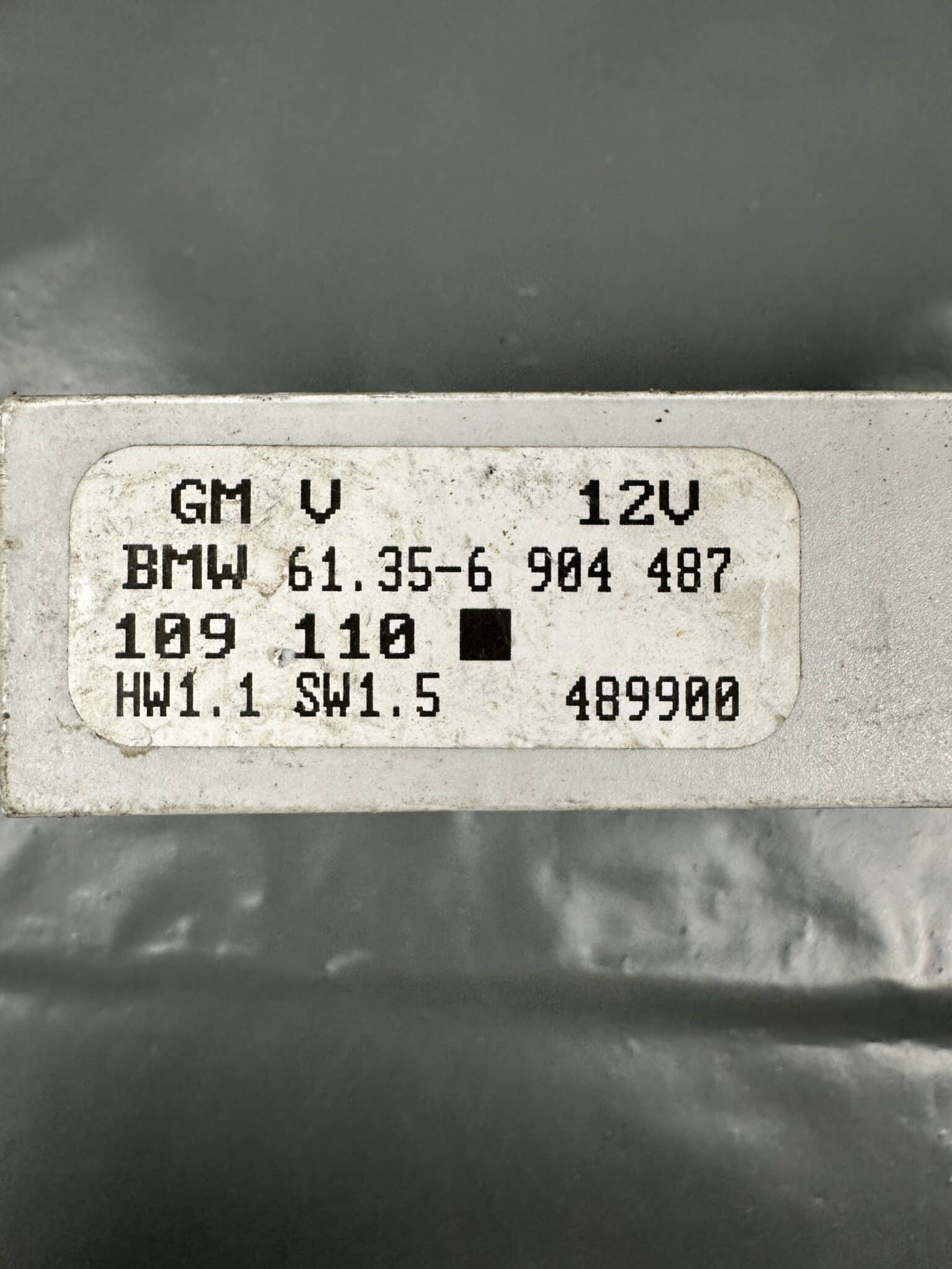 61356904487 / 6904487 BMW E46 GM V Comfort Control Module – OEM Used & Tested