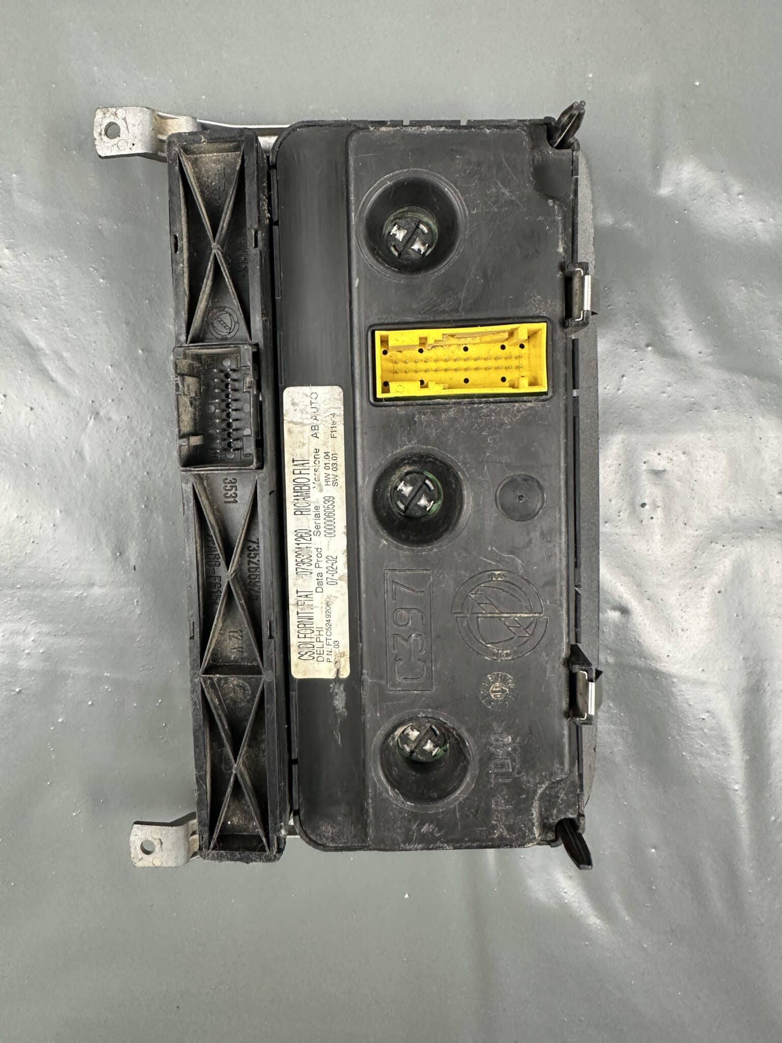 735311260 Alfa Romeo 147 GT Panel de Control de Clima Manual – Original Usado y Probado