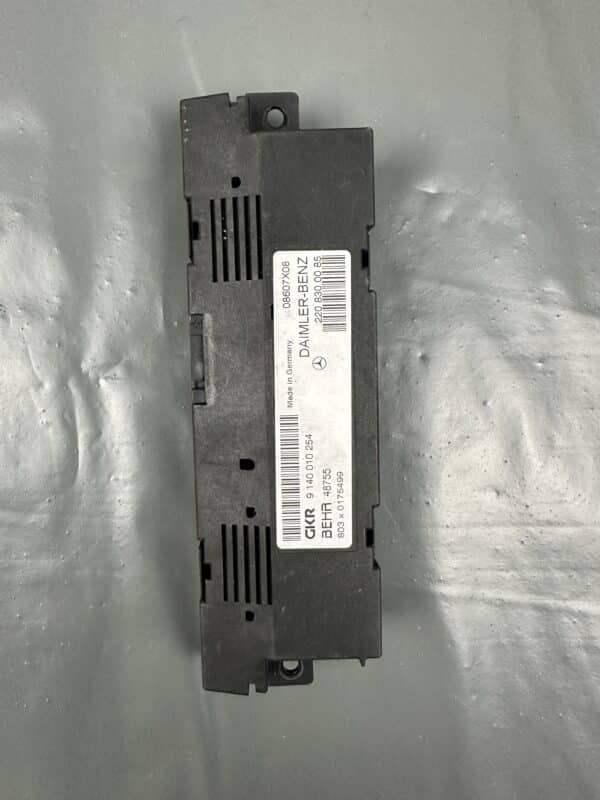 A2208300085 Mercedes W220 S-Class Climate Control Module OEM Used & Tested