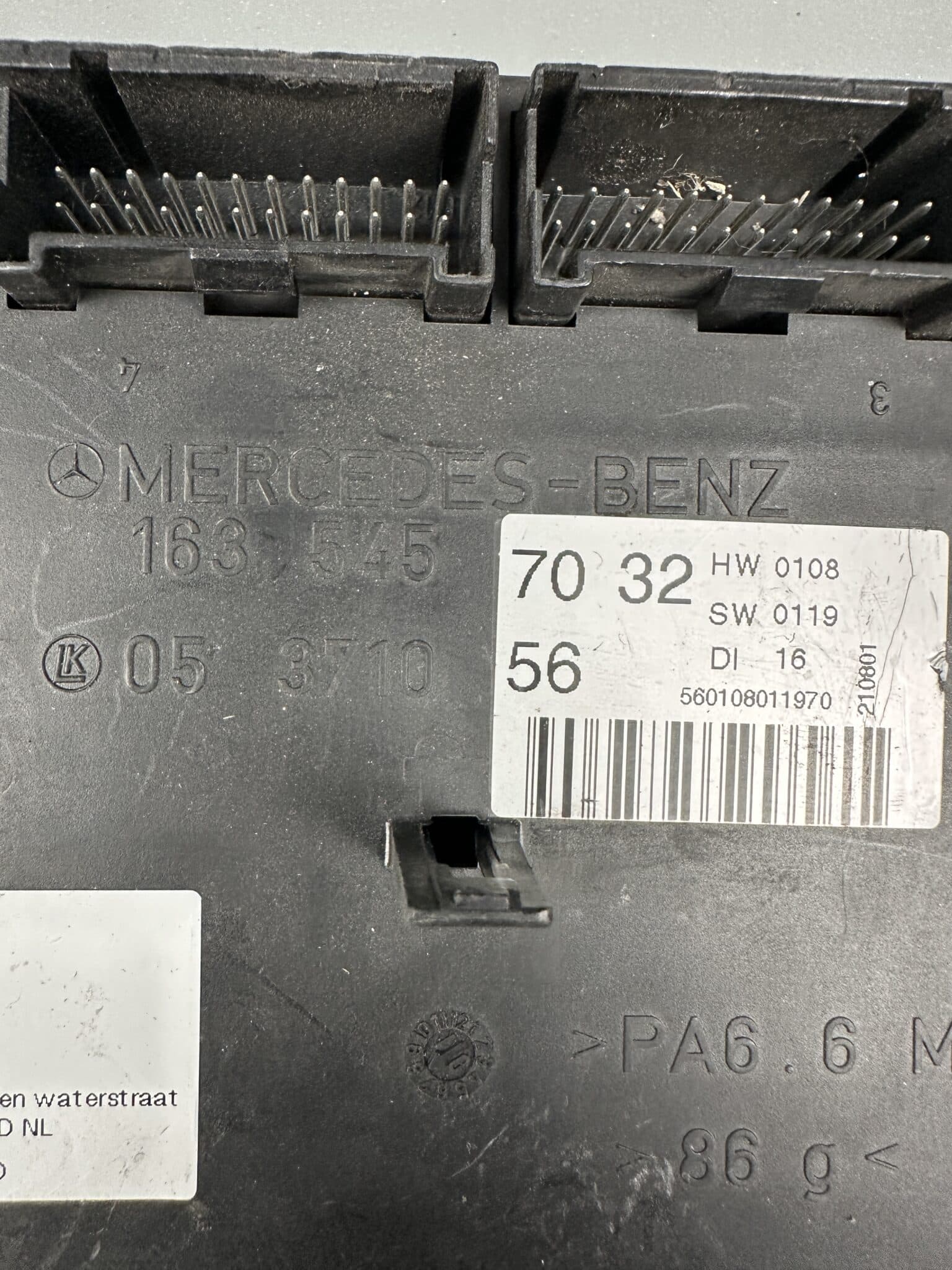A1635457032 Mercedes W163 ML Class Rear SAM Control Module OEM Used & Tested