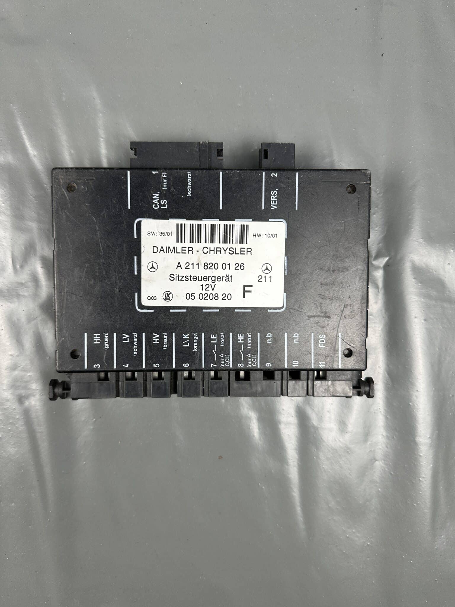A2118200126 Mercedes W211 W219 Seat Control Module OEM Used & Tested