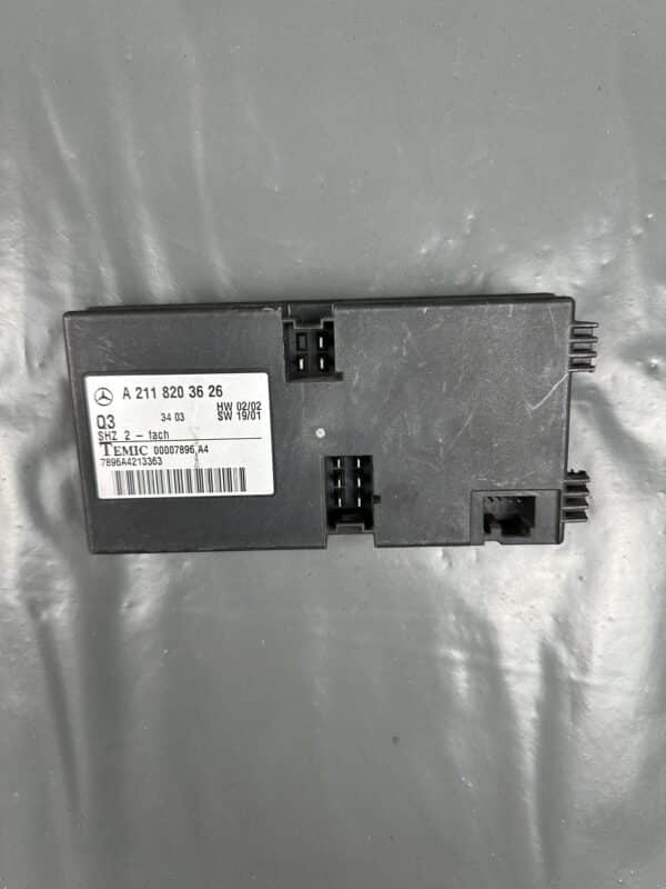 A2118203626 Mercedes W211 W219 Seat Heating Control Module OEM Used & Tested