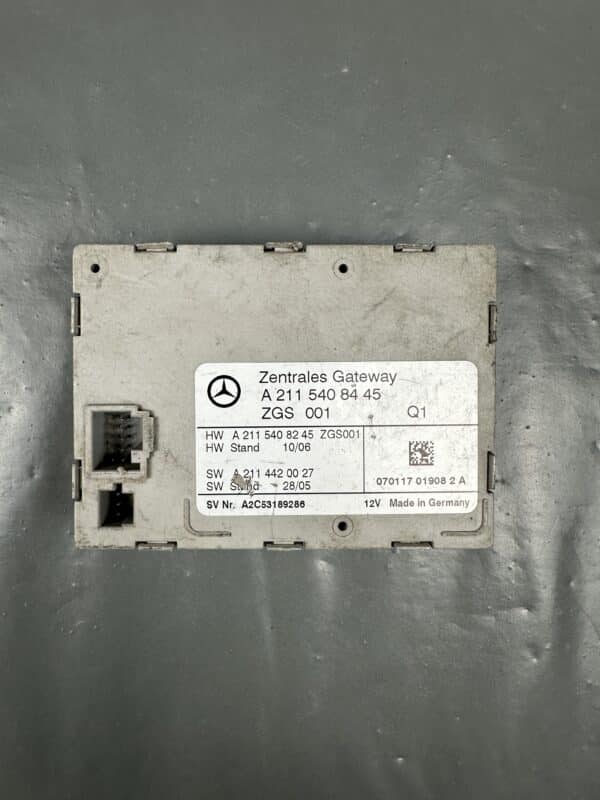 2115408445 Mercedes-Benz W211 W219 Central Gateway Module – OEM Used & Tested