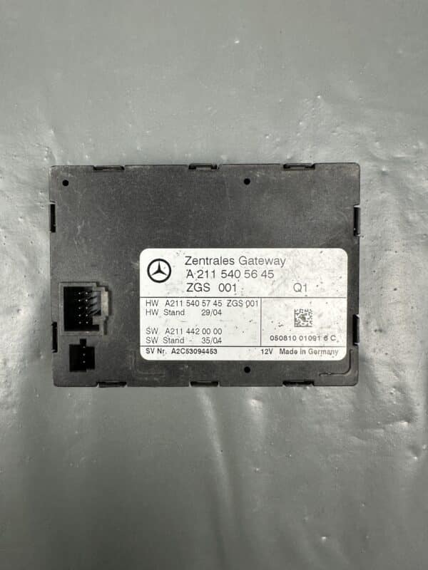 2115405645 Mercedes-Benz W211 W219 Central Gateway Module – OEM Used & Tested