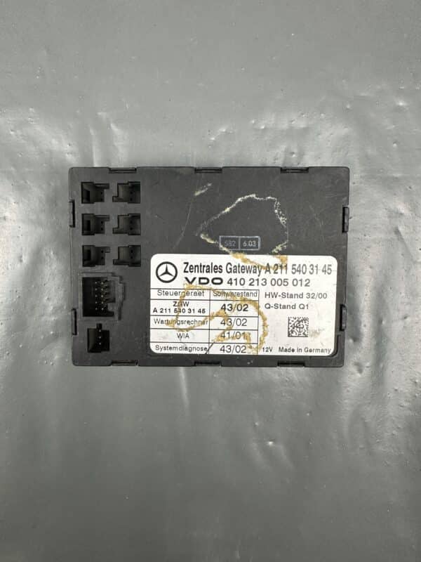 2115403145 Mercedes-Benz W211 W219 Centralny Moduł Gateway – Oryginalny Używany i Przetestowany