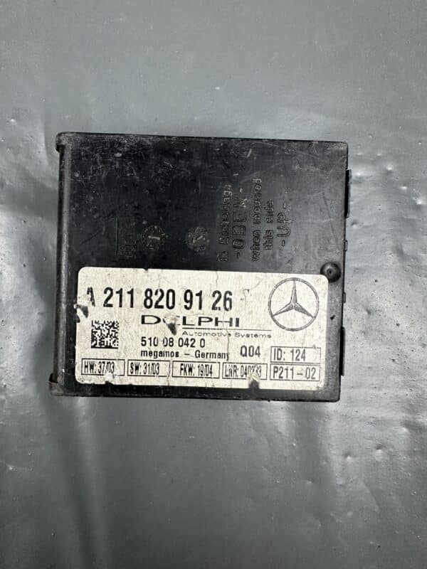 2118209126 Mercedes W211 Anti-Theft Alarm Module – OEM Used & Tested