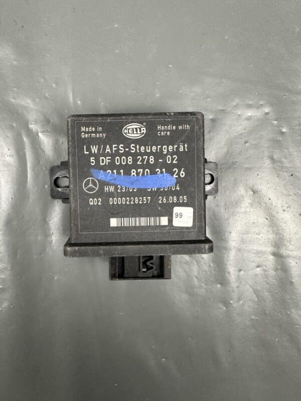 2118703126 Mercedes W211 AFS Xenon Headlight Control Module – OEM Used & Tested