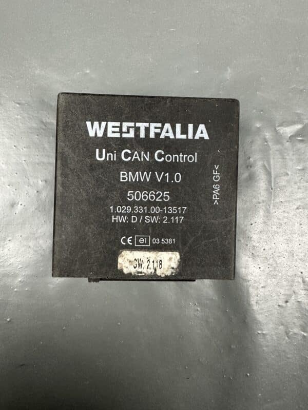 506625 Westfalia Uni CAN Control BMW Trailer Towbar Module – OEM Used & Tested
