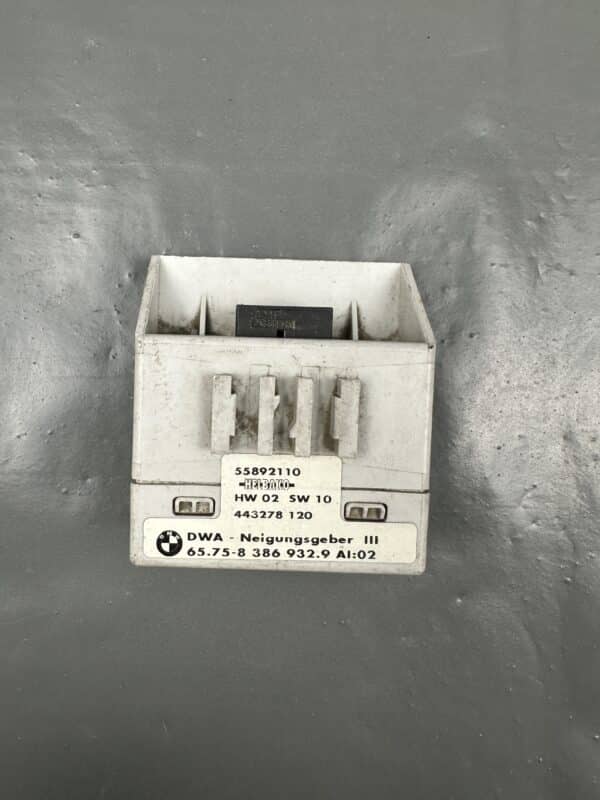 8386932 BMW E46 E39 DWA Alarm Inclination Tilt Sensor – OEM Used & Tested