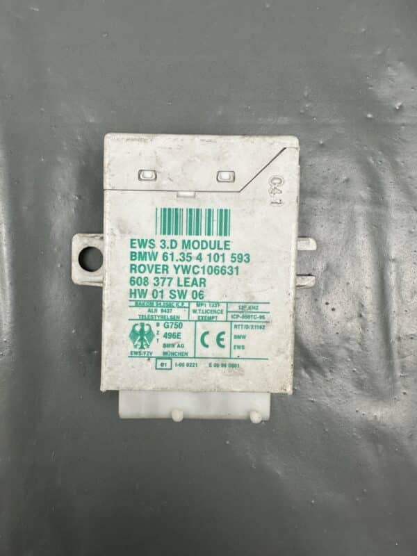 4101593 BMW E39 X5 Z3 Land Rover EWS 3.D Immobiliser Module – OEM Used & Tested