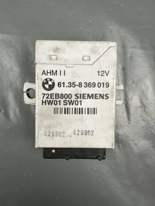 8369019 BMW E39 E46 E53 X5 AHM II Trailer Towing Module – OEM Used & Tested