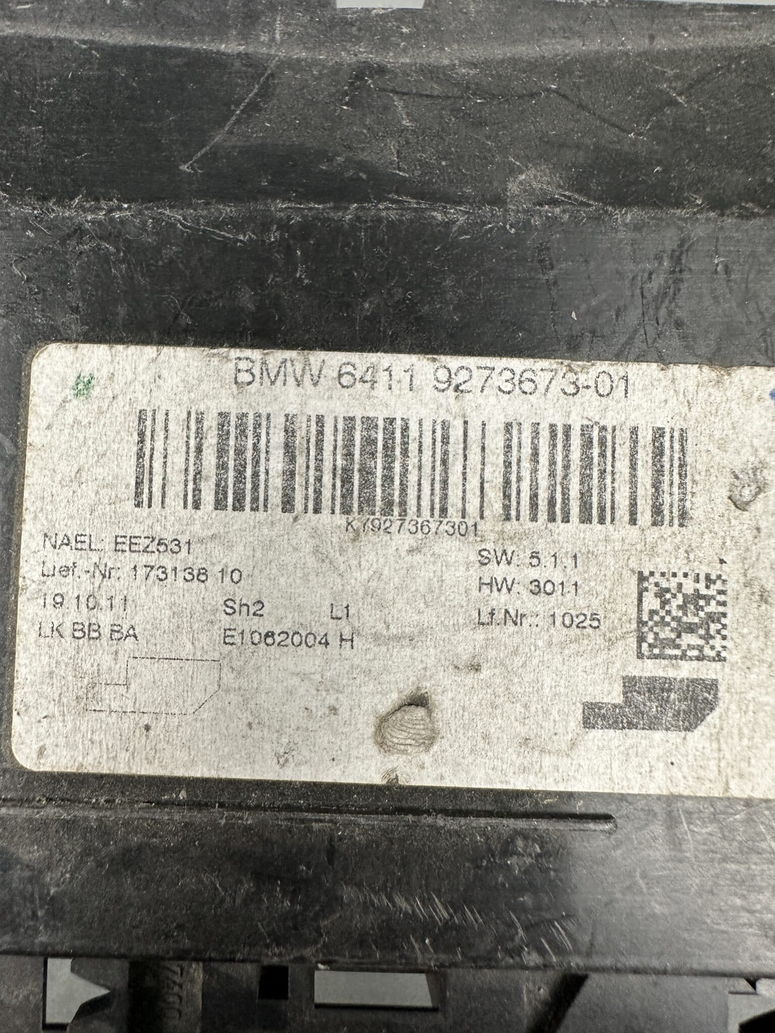 9273673 BMW F30 Modulo Climatizzatore A/C ECU – Originale Usato e Testato