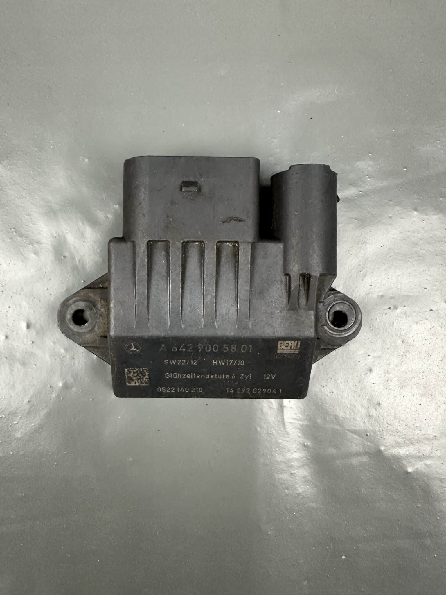 A6429005801 Mercedes OM642 Glow Plug Control Unit – OEM Used & Tested