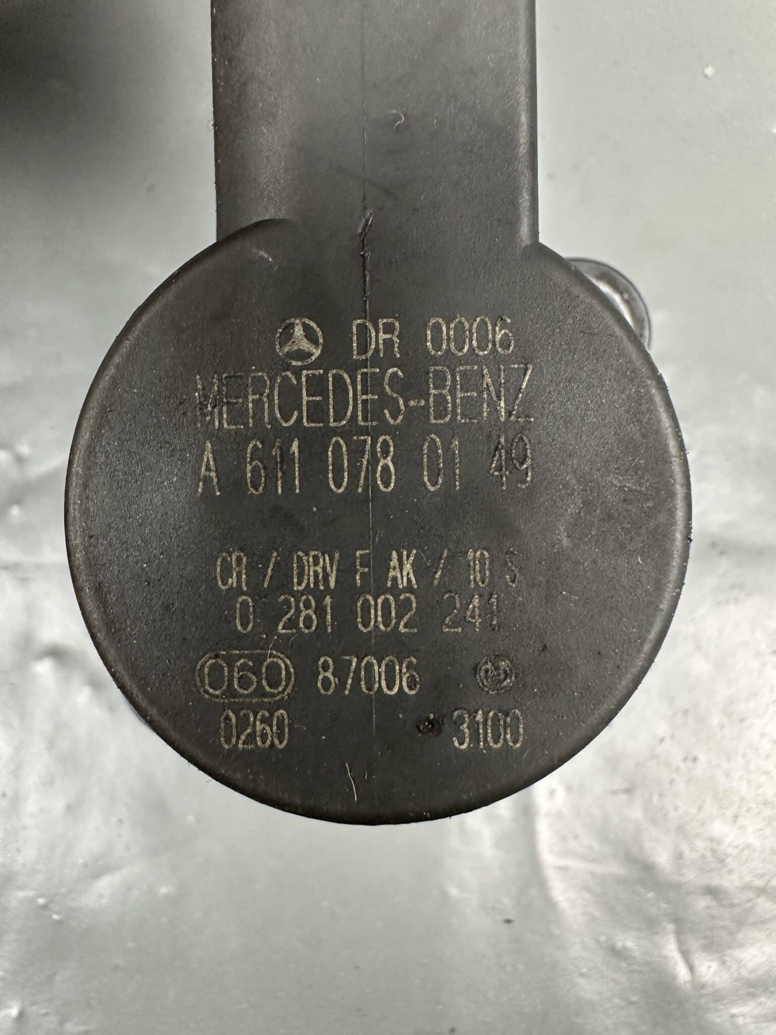 A6110780149 / 0281002241 Mercedes CDI Válvula de Control de Presión – Original Usado y Probado