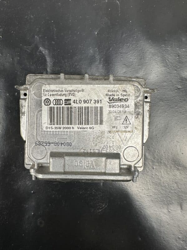 4L0907391 Valeo 6G Xenon Ballast Audi Q7 VW Seat Skoda BMW – OEM Used & Tested