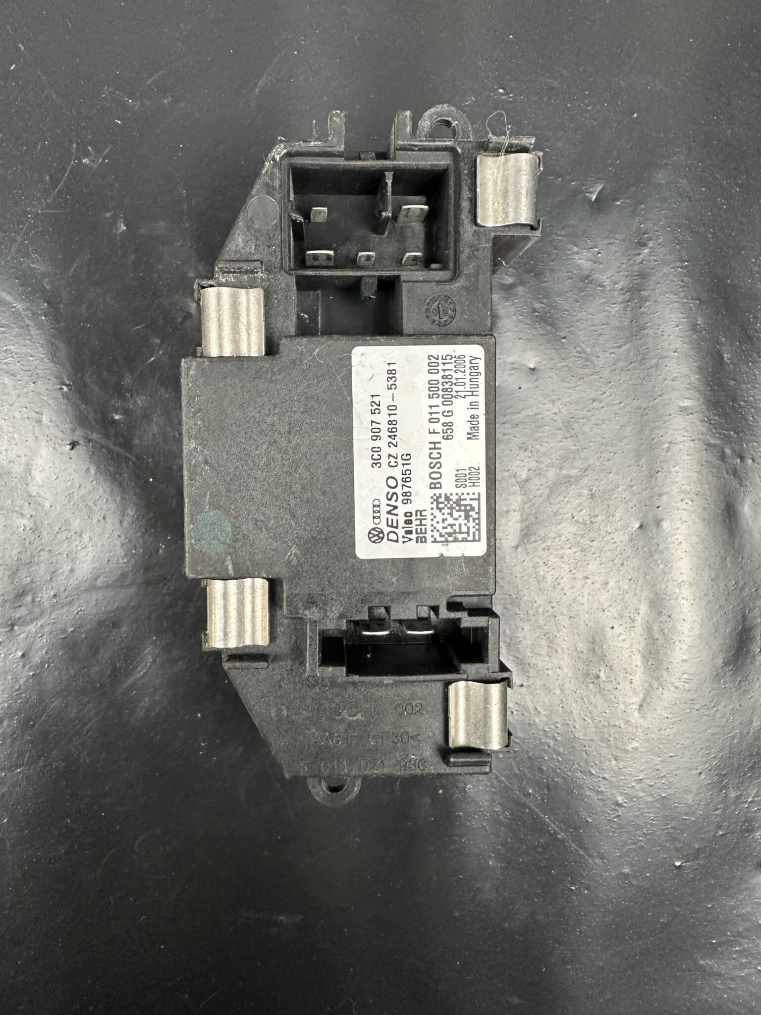 3C0 907 521 VW Passat B6 Golf 5 Odpor ventilátoru OEM Použité a Testované