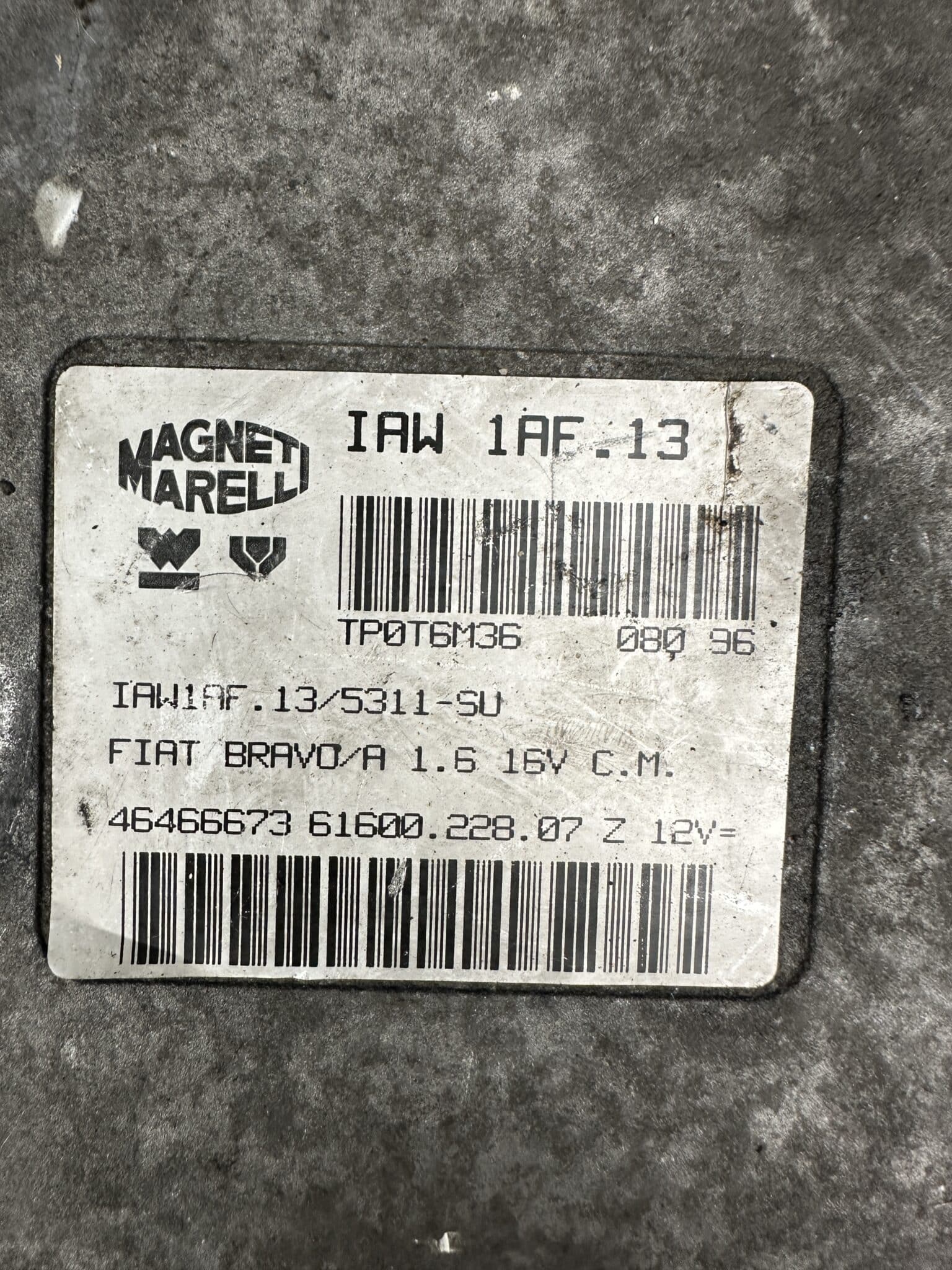 46466673 Fiat Bravo Brava 1.6 16V Marelli IAW 1AF.13 Engine Control Unit ECU – OEM Used & Tested