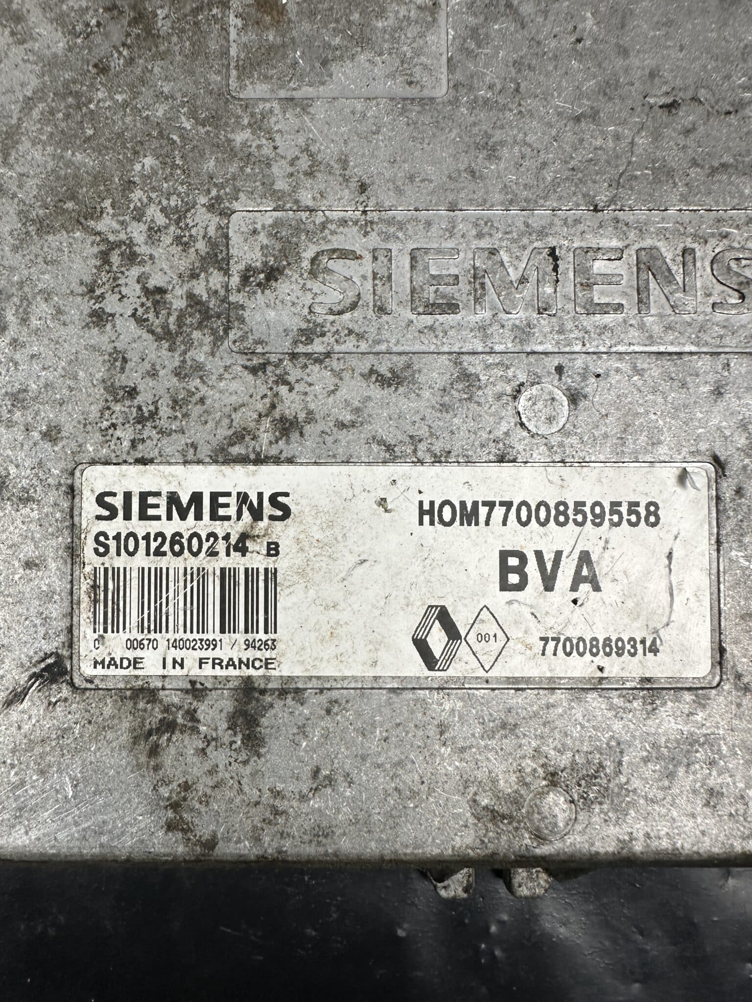 S101260214B 7700859558 7700869314 Renault Espace II 2.0 Siemens Engine Control Unit ECU – OEM Used & Tested