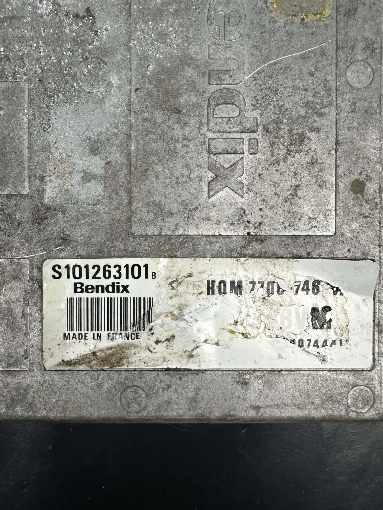 S101263101B Renault 19 21 1.7 Bendix Модул за управление на двигателя ECU – Оригинал, употребяван и тестван