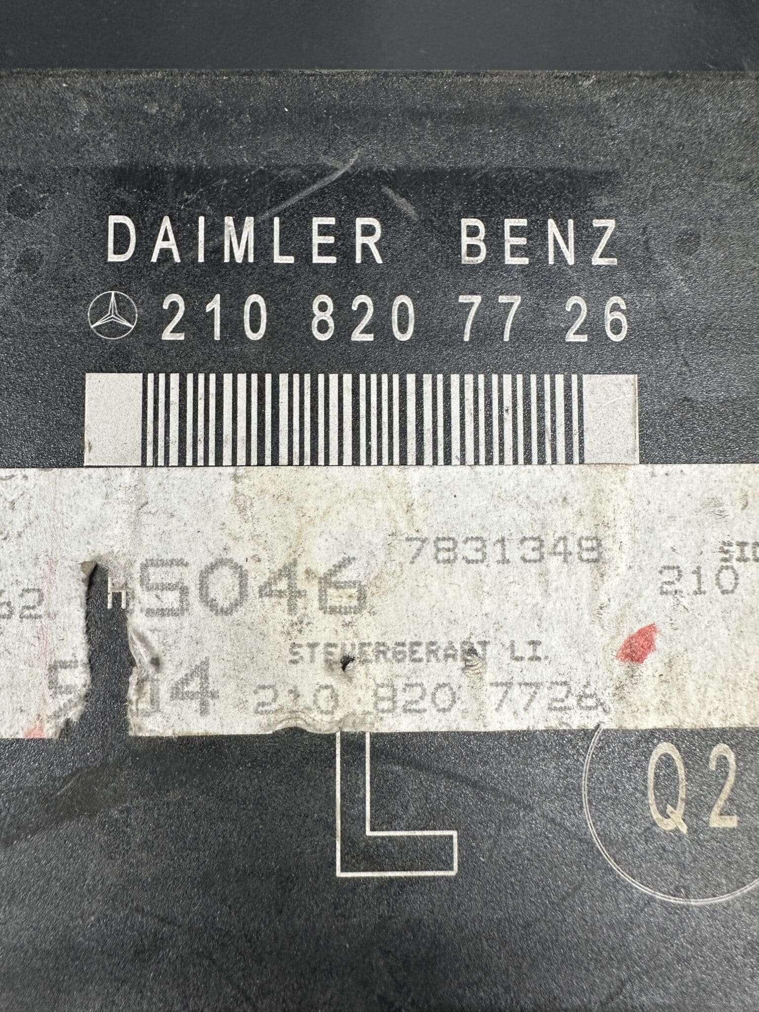 A2108207726 Mercedes W210 E-Class Left Door Control Module – OEM Used & Tested
