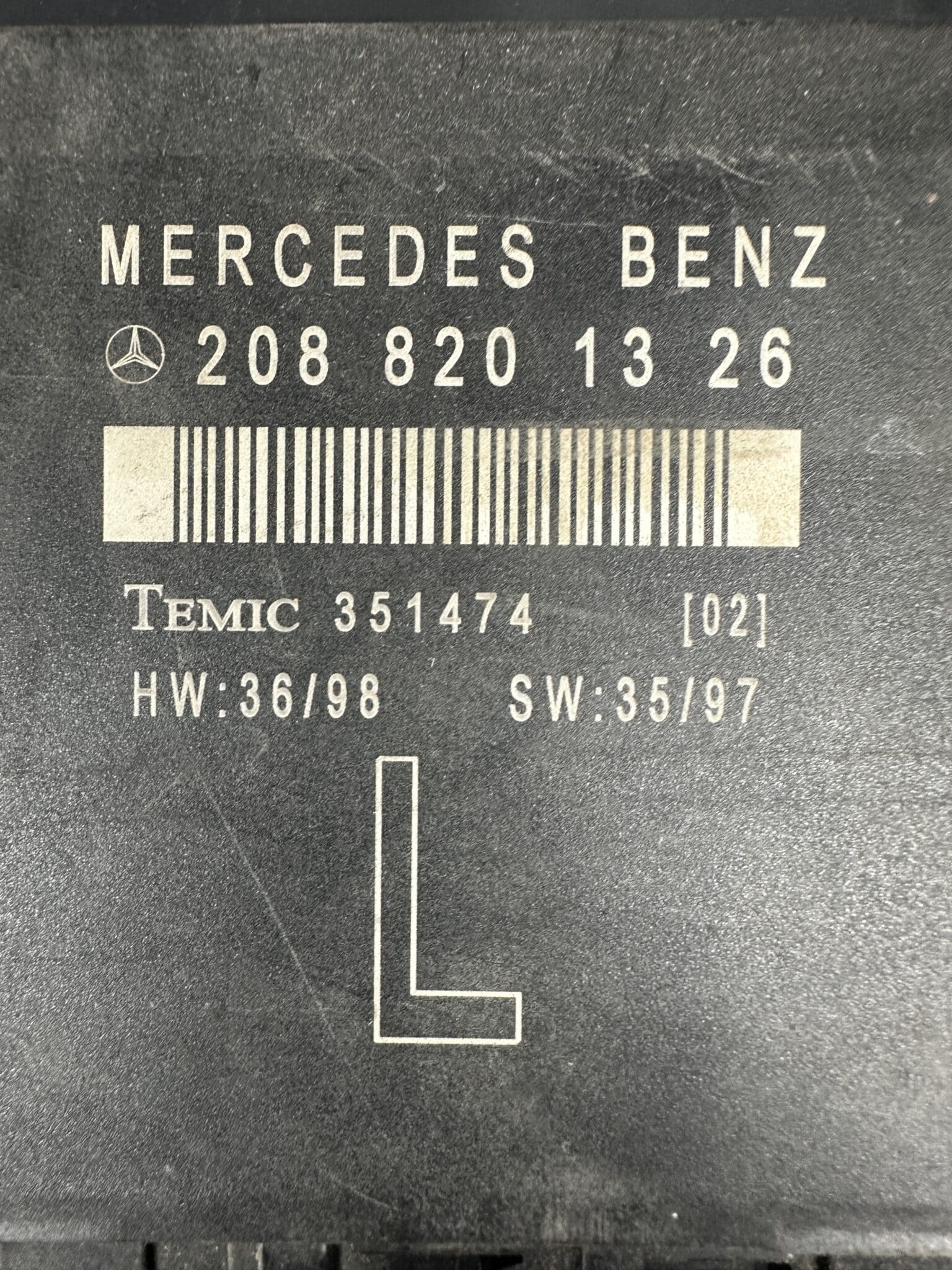 A2088201326 Mercedes W208 CLK Left Door Control Module – OEM Used & Tested