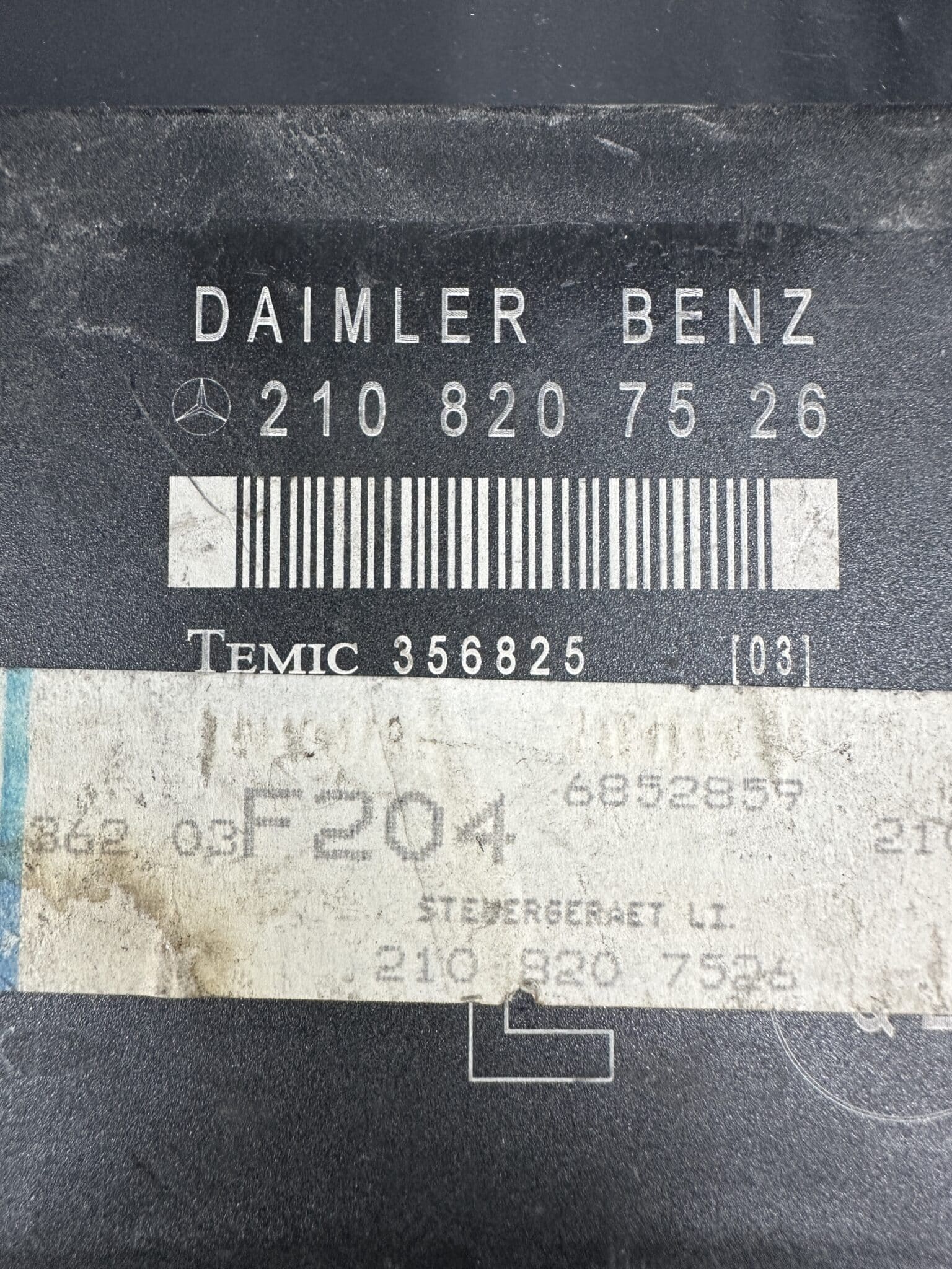A2108207526 Mercedes W210 E-Class Left Door Control Module – OEM Used & Tested