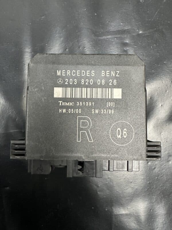 A2038200826 Mercedes W203 C-Class Rear Right Door Control Module – OEM Used & Tested