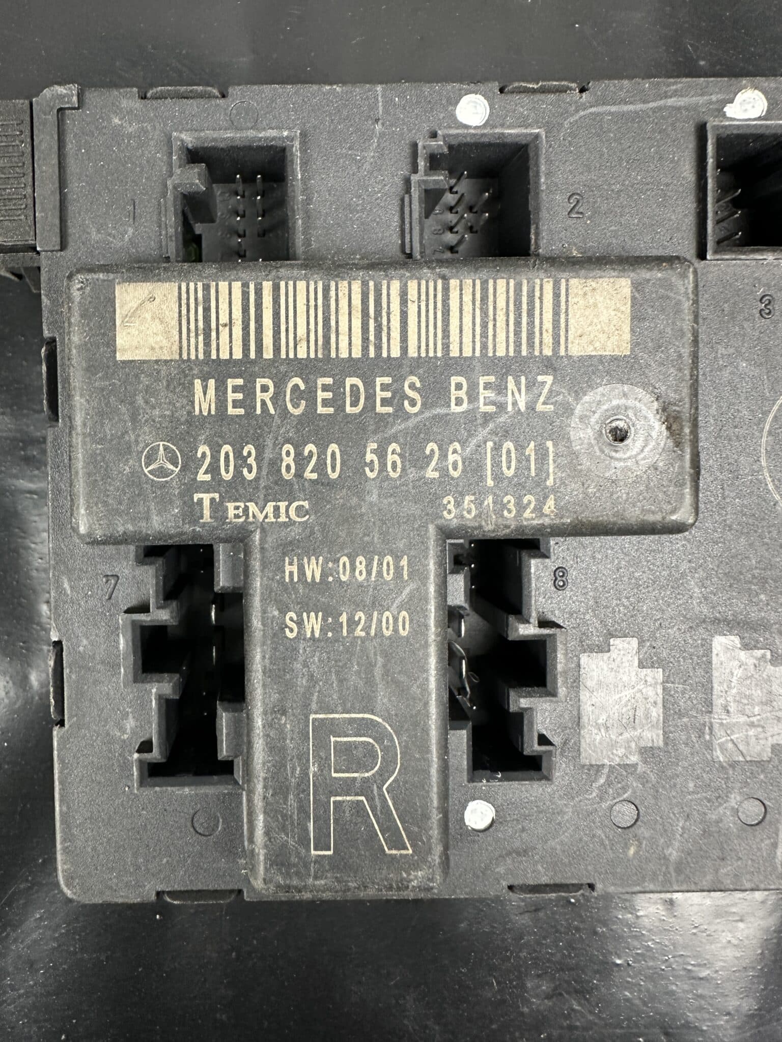 A2038205626 Mercedes W203 C-Class Right Door Control Module – OEM Used & Tested