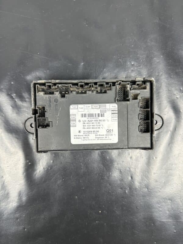 A2219008603 Mercedes W221 S-Class Right Door Control Module – OEM Used & Tested
