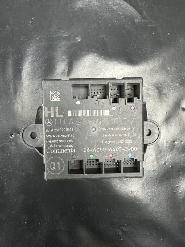 A2188201401 Mercedes W218 CLS-Class Rear Left Door Control Module – OEM Used & Tested
