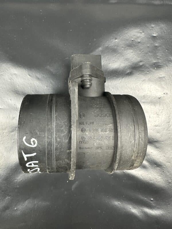 074906461B / 0281002461 VW Passat B5.5 B6 Touareg TDI Air Mass Sensor – OEM Used & Tested