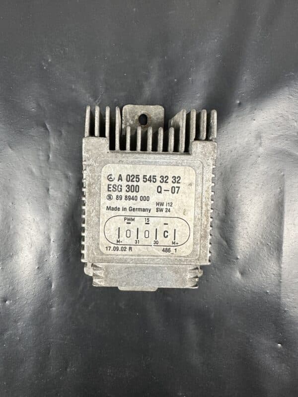 A0255453232 / 898940000 Mercedes ESG 300 Radiator Fan Control Module – OEM Used & Tested